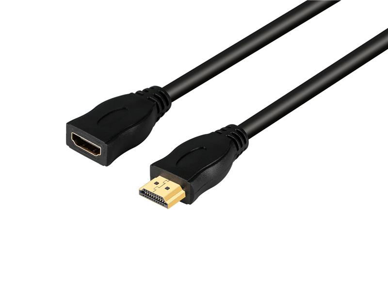 iCAN HDMI 4K@60Hz,mâle vers femelle, câble d'extension, 3 pieds