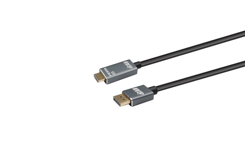 iCAN  DisplayPort to HDMI Cable,4K@60Hz,High Speed, M/M, 3FT