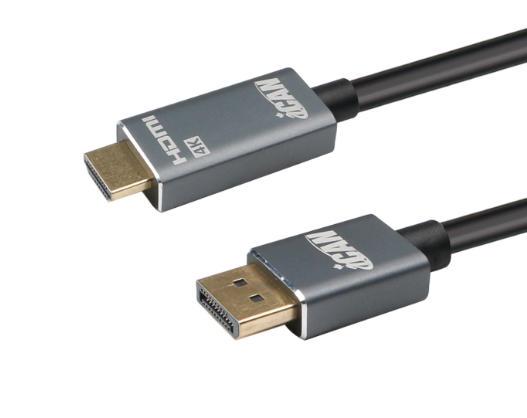 iCAN Premium DisplayPort to HDMI Cable, 8K@60Hz, M/M, 3FT