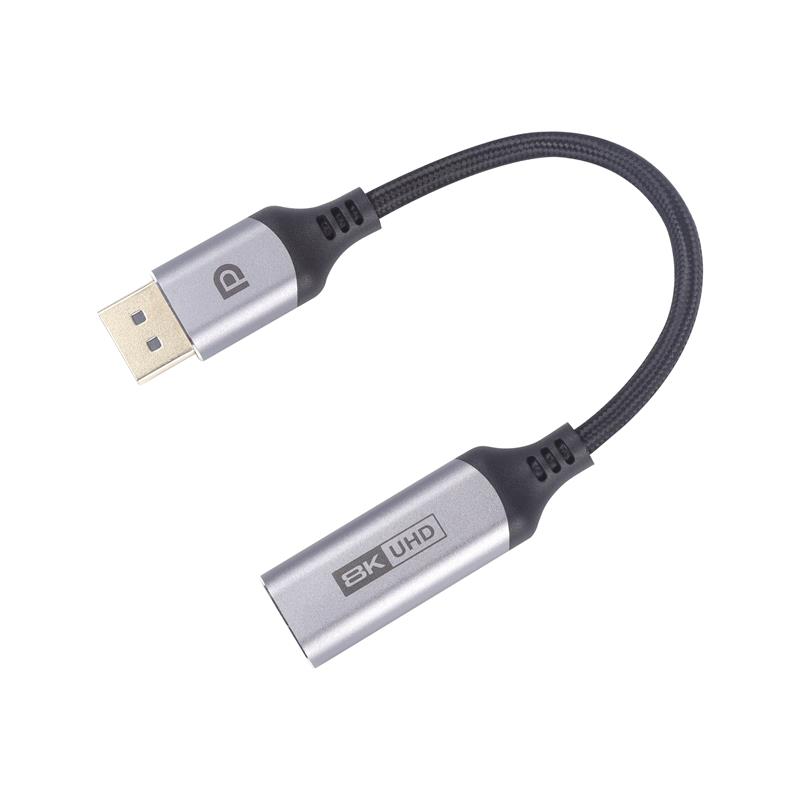 Adaptateur iCAN DisplayPort vers HDMI, mâle vers femelle, 8K à 60 Hz