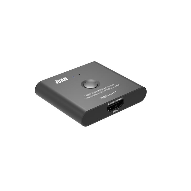iCAN SW-BD4K60 Bi-Directional HDMI Switch 2x1/Splitter 1x2