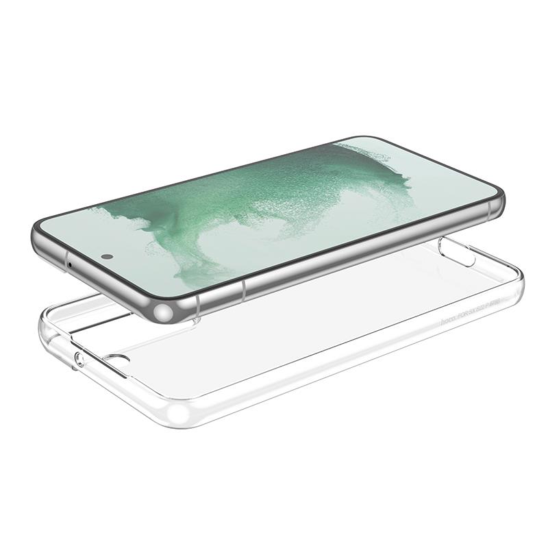 HOCO Phone Case for Samsung S22+, Light Series TPU, Transparent(Open Box)