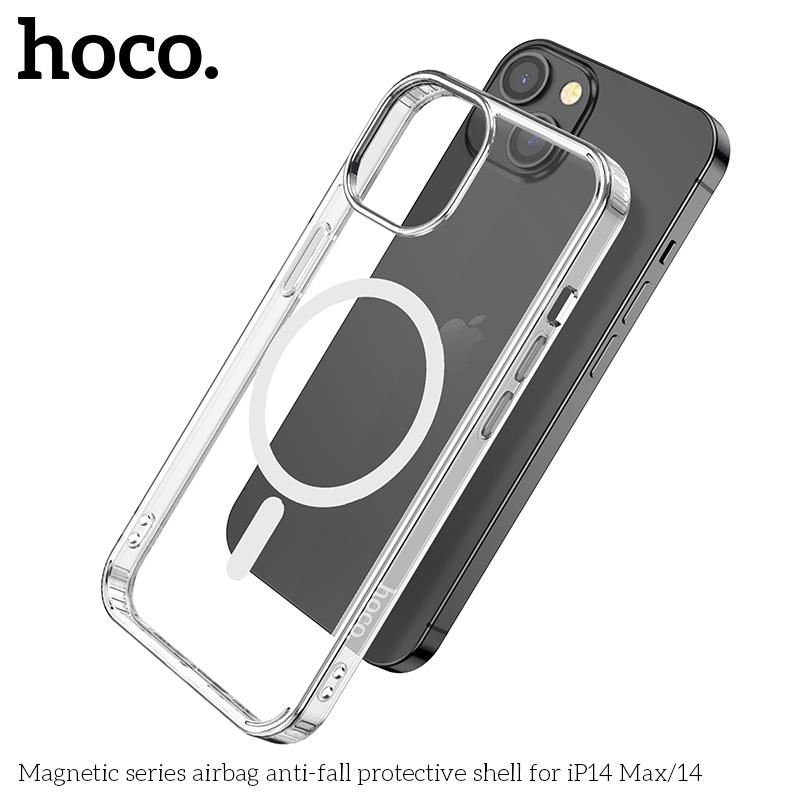 HOCO Magnetic Series Airbag Anti-fall Protective Shell for iPhone 14