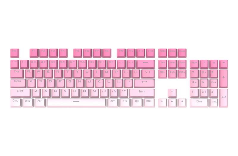 Redragon A133 PBT Gradient pink keycaps 104 unit in package