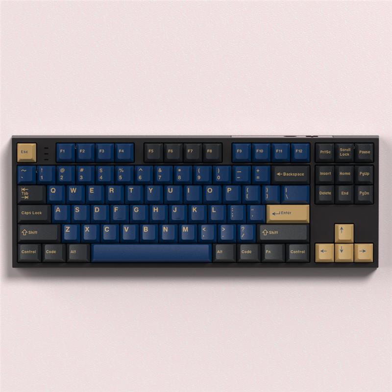 ICAN BLUE SAMURAI Cherry Height Double Shot ABS Keycaps Full Set 172 Keys