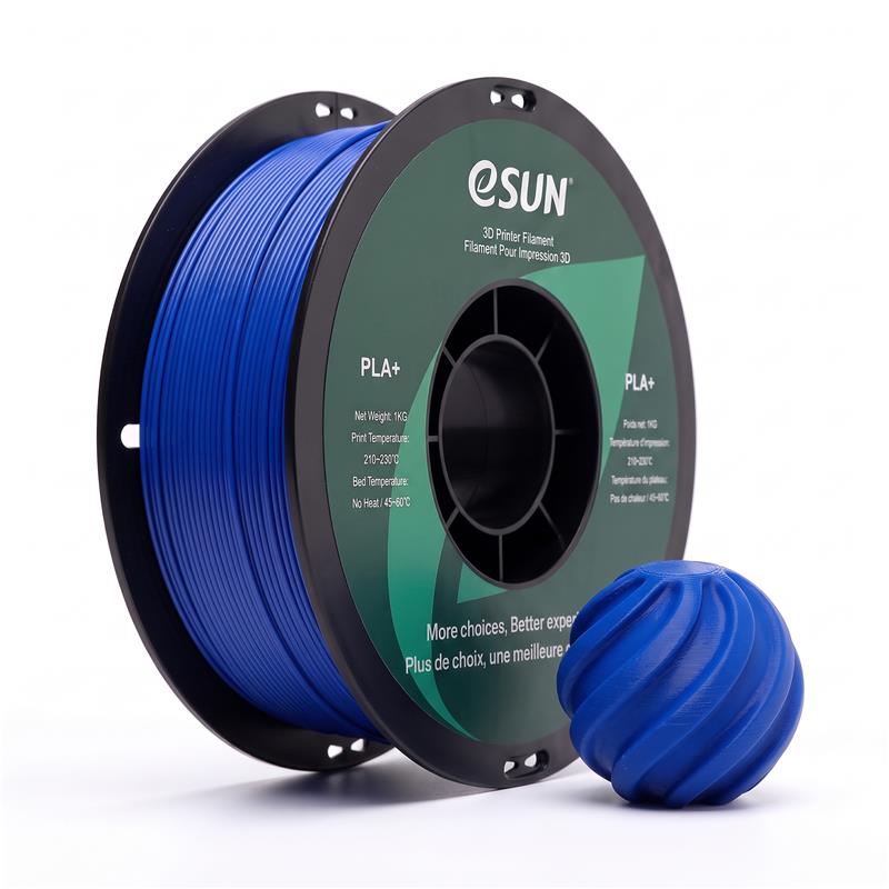 eSUN PLA+ 3D Printing Filament 1kg, 1.75mm, Blue