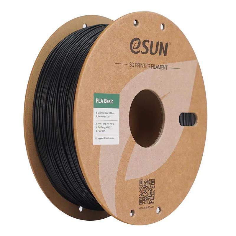 eSUN PLA Basic 3D Printing Filament 1kg, 1.75mm, Silver