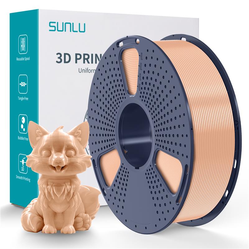 Sunlu 1.75mm, 1kg/spool, PETG filament (Beige)