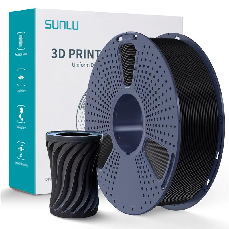 Sunlu 1.75mm, 1kg/spool, ASA filament (Black)