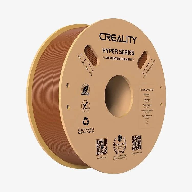 Creality Hyper Series PLA 3D Printing Filament 1kg, 1.75mm, Brown