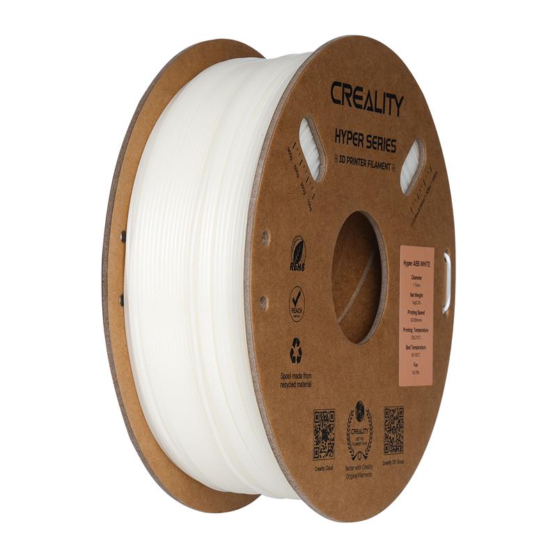 Creality Hyper Series ABS 3D Printing Filament 1kg, 1.75mm, White