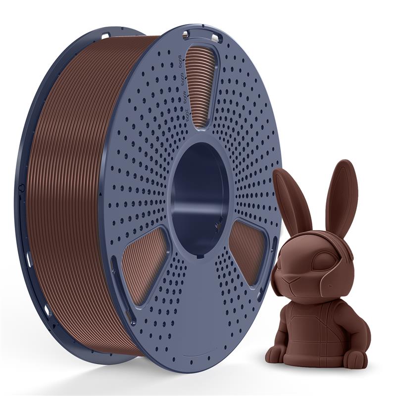 Filament PLA méta Sunlu 1,75 mm, 1 kg/bobine (Chocolat)