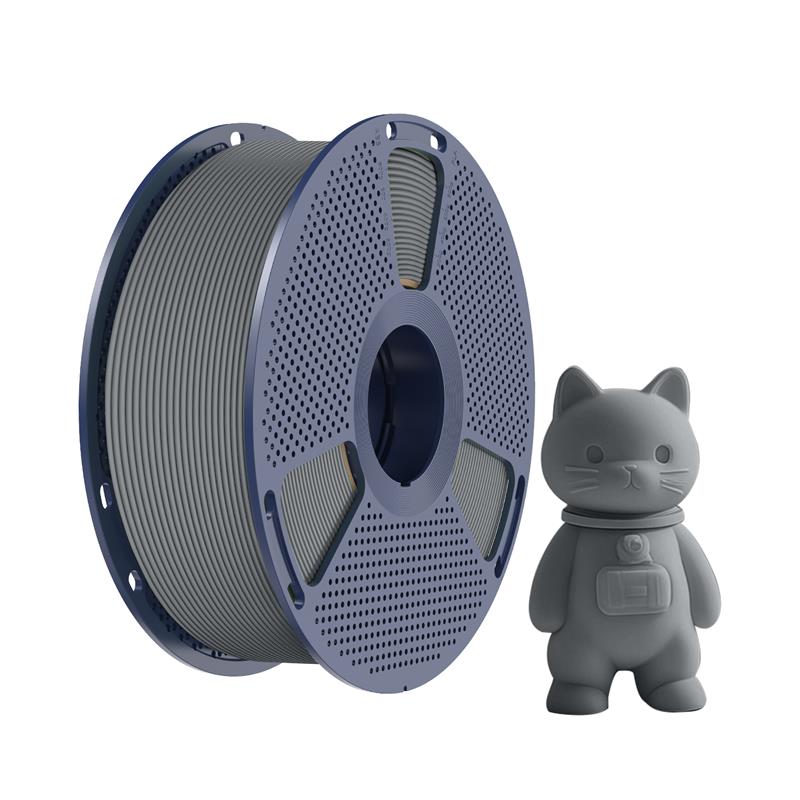 Sunlu 1,75 mm, 1 kg/bobine, PLA mat (gris)