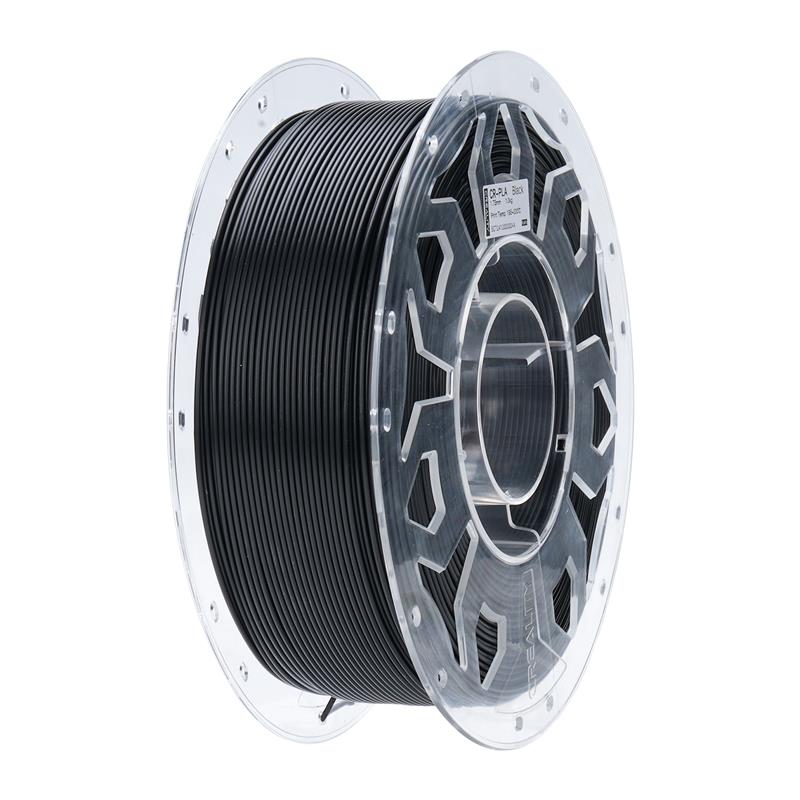 Filament Creality CR-PLA pour imprimante 3D FDM, 1,0 kg, 1,75 mm, noir