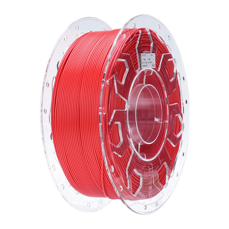 Filament Creality CR-PLA pour imprimante 3D FDM, 1,0 kg, 1,75 mm, rouge
