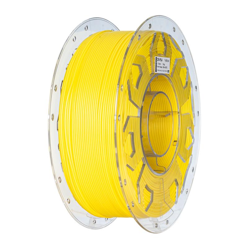 Filament Creality CR-PLA pour imprimante 3D FDM, 1,0 kg, 1,75 mm, jaune