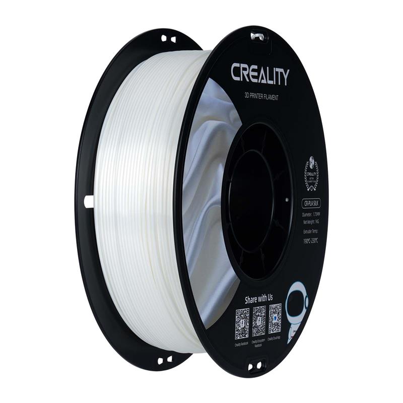 Filament PLA Creality CR-Silk 1,0 kg 1,75 mm, blanc