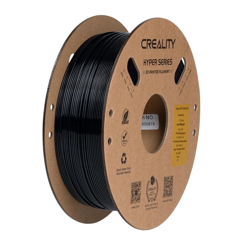 Creality Hyper-PETG Filament 1.0Kg 1.75mm, Black