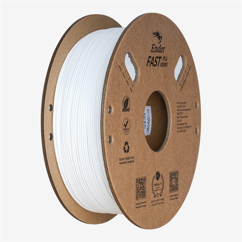 Creality Ender Fast PLA  Filament 1.0Kg 1.75mm, 300mm/s, White