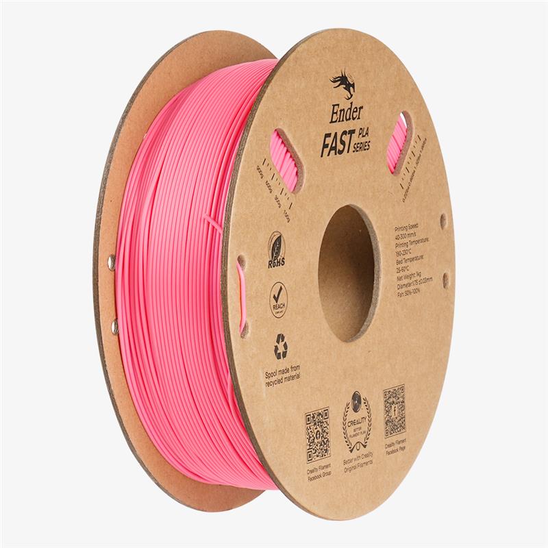 Creality Ender Fast PLA  Filament 1.0Kg 1.75mm, 300mm/s, Pink