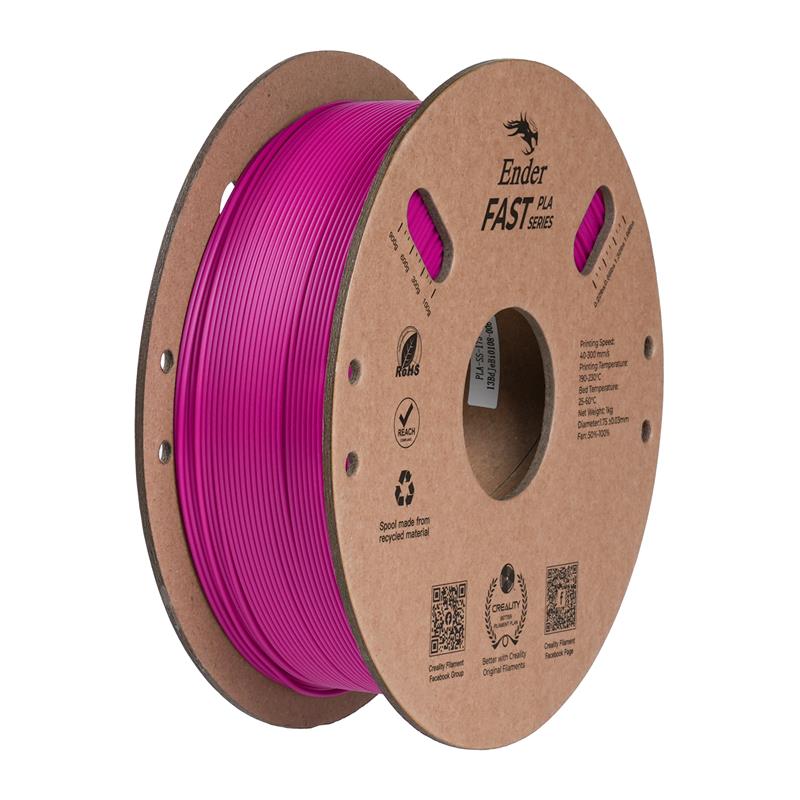 Filament PLA rapide Creality Ender, 1,0 kg, 1,75 mm, 300 mm/s, violet