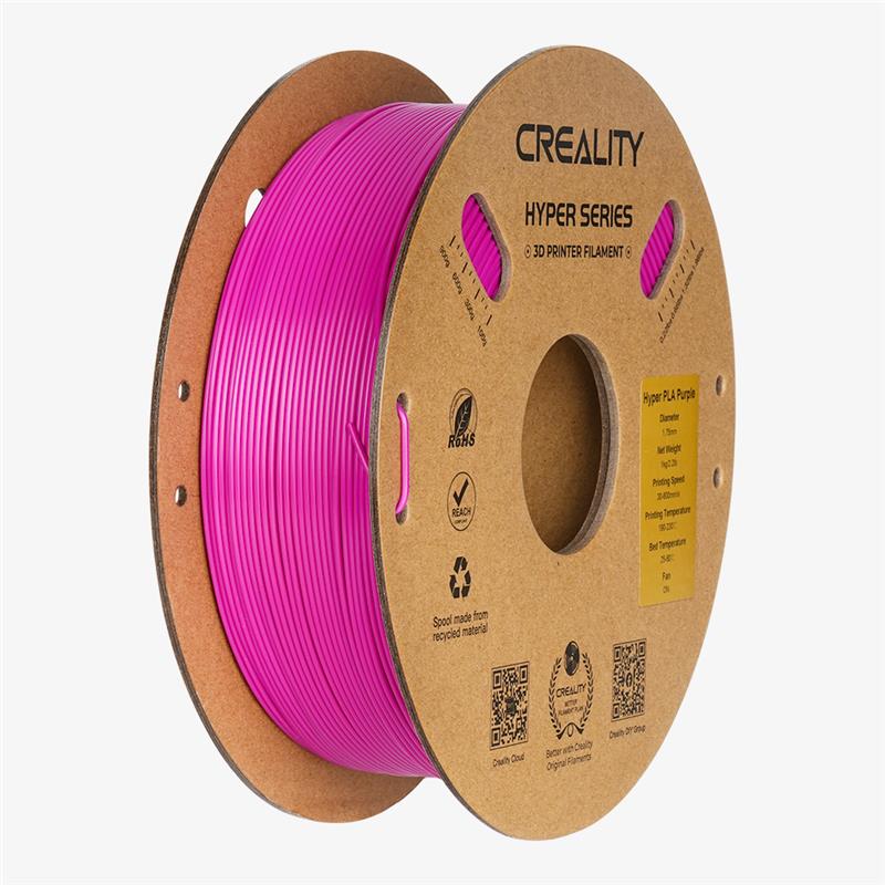 Creality Hyper-PLA PLA  Filament 1.0Kg 1.75mm, Purple