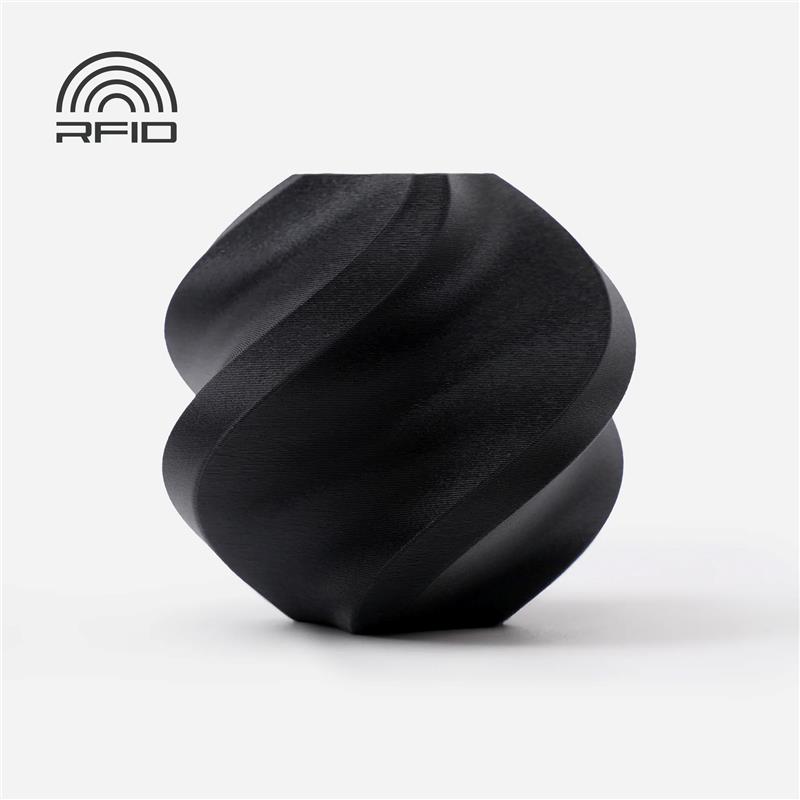 Filament PLA mat Bambu Lab, charbon