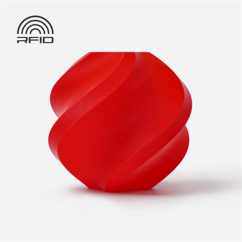 Filament PLA Basic de Bambu Lab, rouge