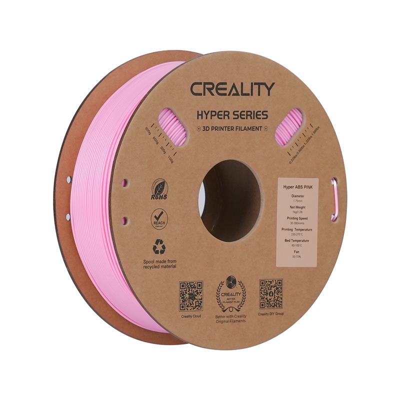 Creality Hyper Series ABS 3D Printing Filament 1kg, 1.75mm, Pink