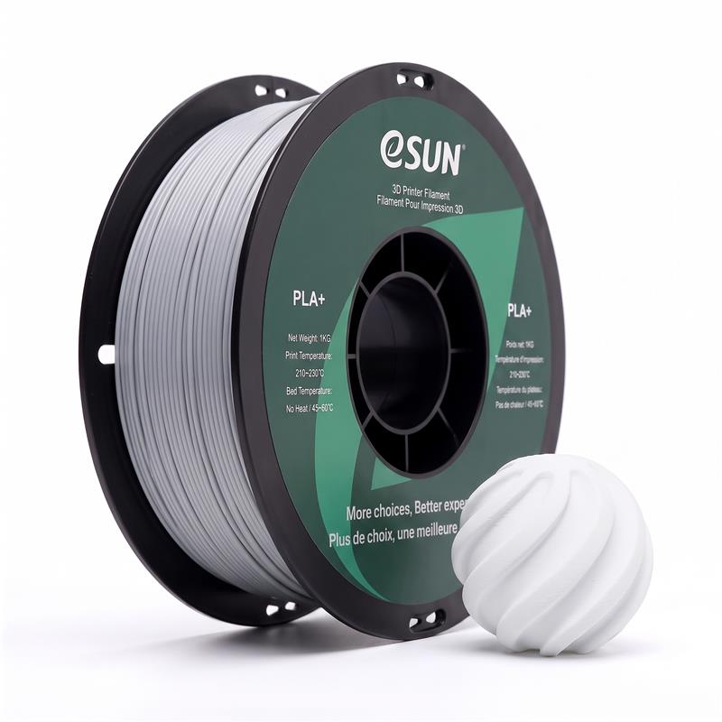 eSUN PLA+ 3D Printing Filament 1kg, 1.75mm, Cold White