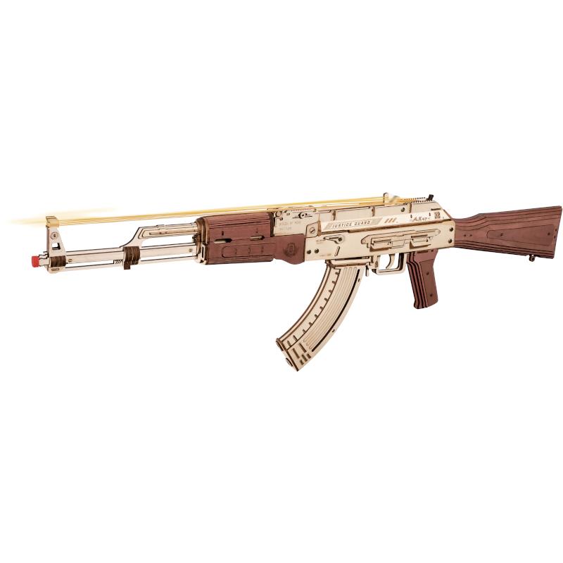 ROKR LQ901 AK47 Assault Rifle Justice Guard Series 3D Wooden