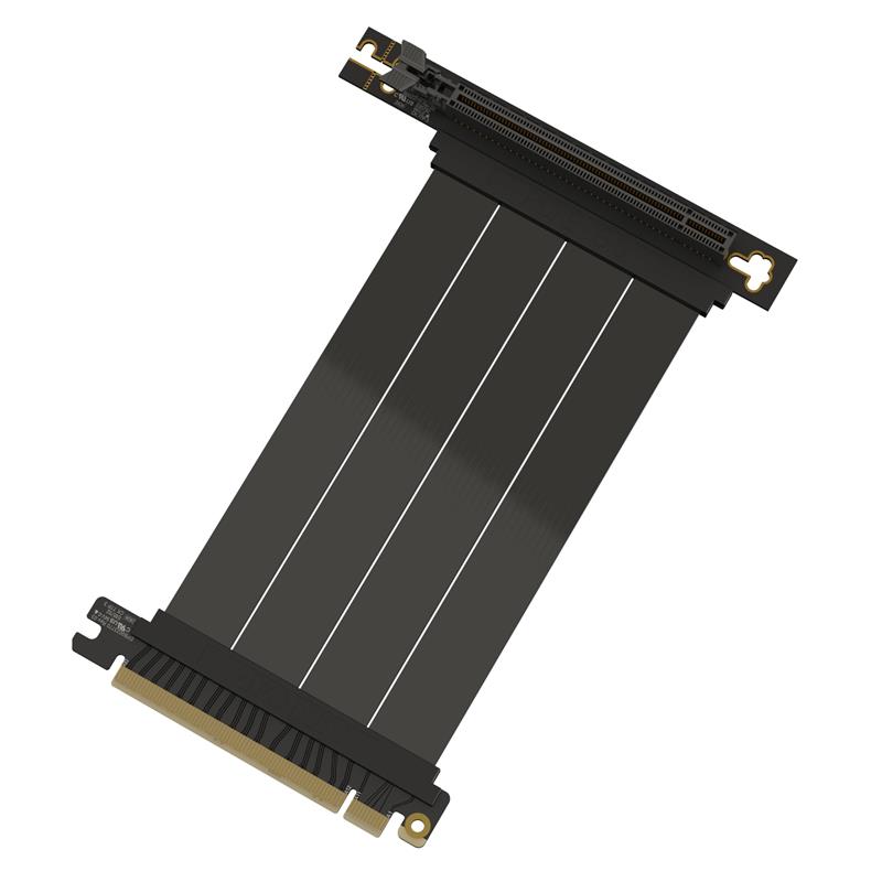 LINKUP AVA5 PCIE 5.0 Riser Cable, Future Proof for Gen 5 GPU Vertical Mount , x16 128GB/s Speed, Compatible with PCIe 4.0 & ...