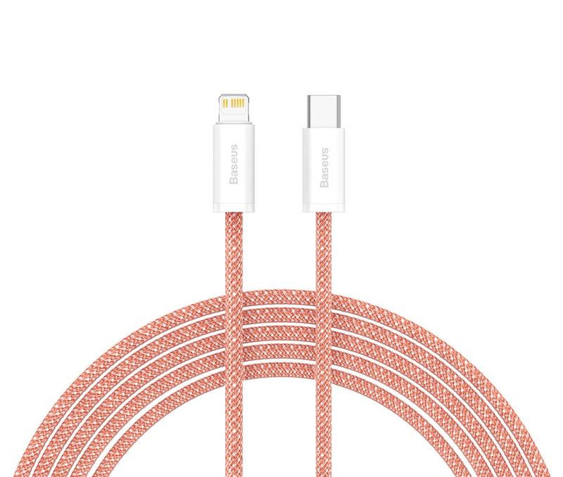 Baseus Dynamic Series Fast Charging Data Cable Type-C to iP 20W, 2m (6.6ft), Orange(Open Box)