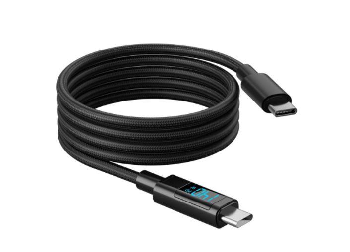 Choetech USB 2.0 Type-C Male to Type-C Male Cable, 240W, 6ft(Open Box)