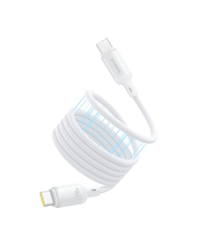 Baseus Câble magnétique en silicone liquide, USB-C vers USB-C(Open Box)