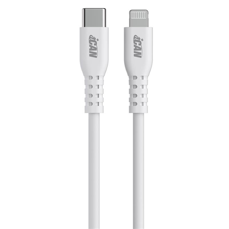 iCAN USB 2.0 Type-C Male vers Lightning Male câble27W3 pi(Open Box)