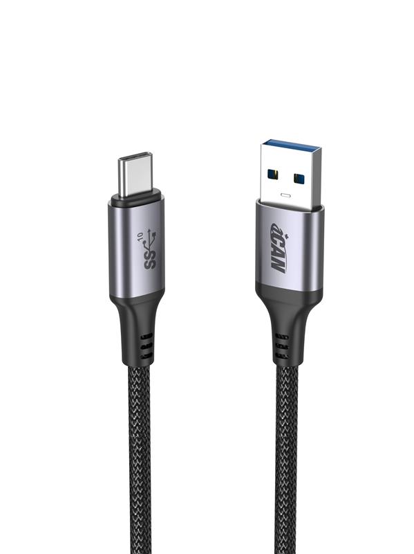 Câble iCAN USB 3.1 Type-A Mâle vers Type-C Mâle, 15W, 3 pieds