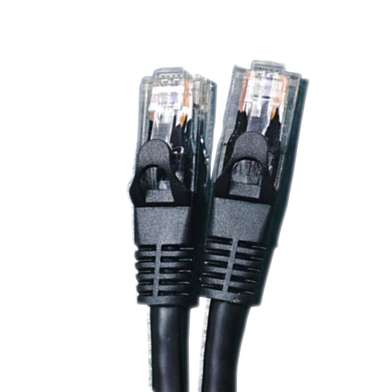 iCAN CAT6 Ethernet Patch Cable, UTP 26AWG, 6FT, Black