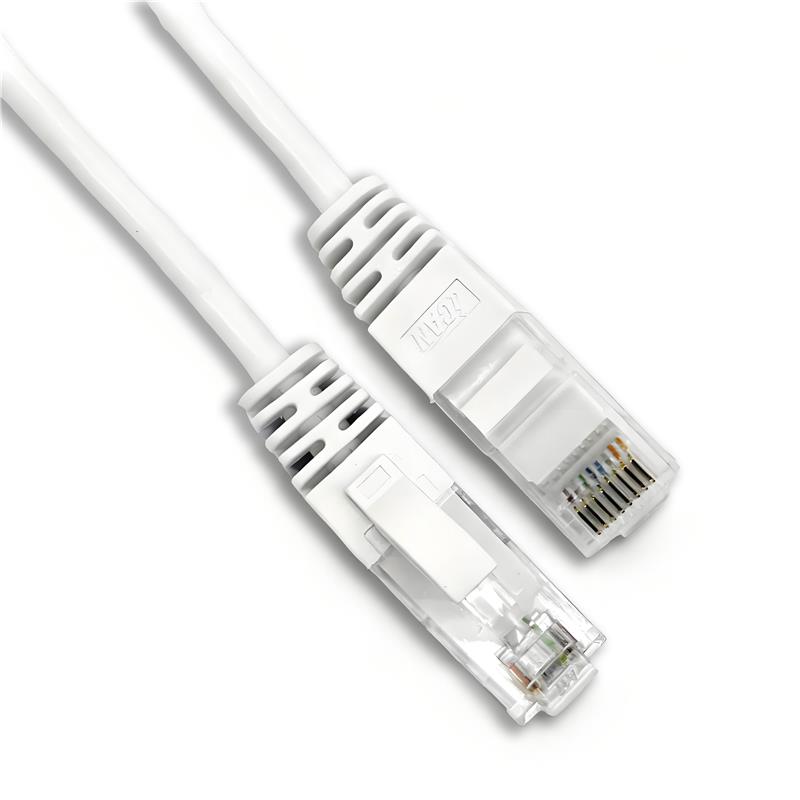 iCAN CAT6A Super Slim Ethernet Cable, 10Gbps 550MHz, 28AWG 10FT, White