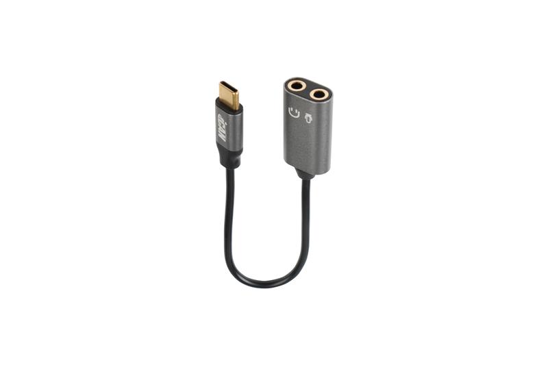 iCAN USB Type-C to 3.5mm*2 adapter(Open Box)