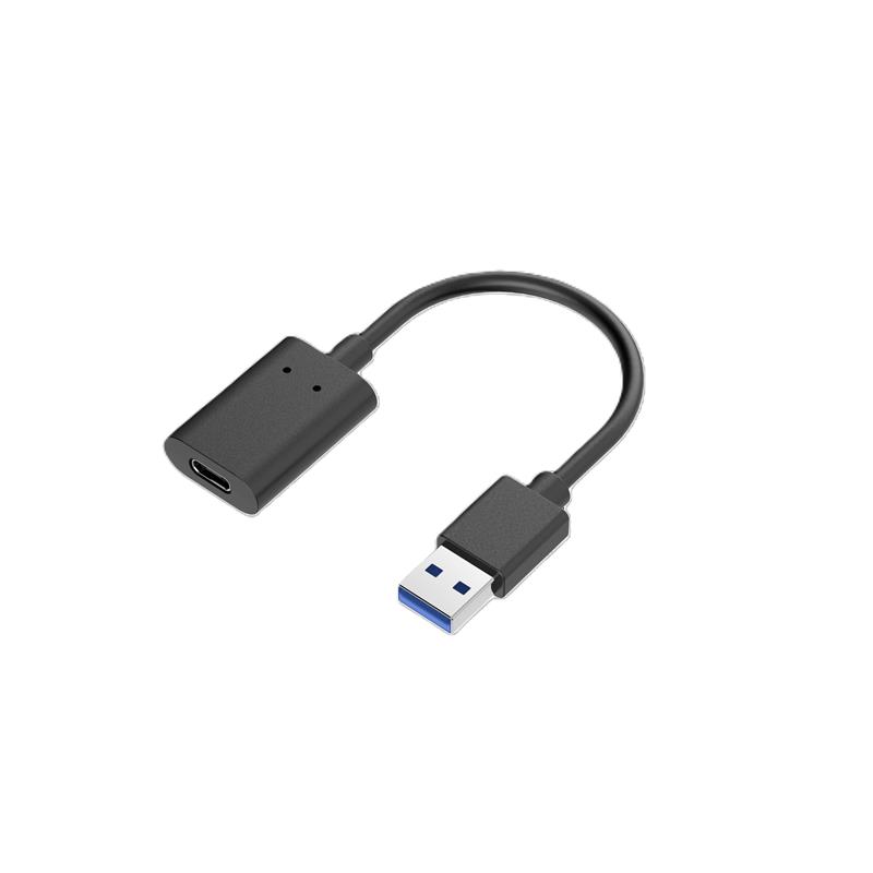 Adaptateur iCAN USB 3.2 GEN2 vers Type-C, 10G, noir