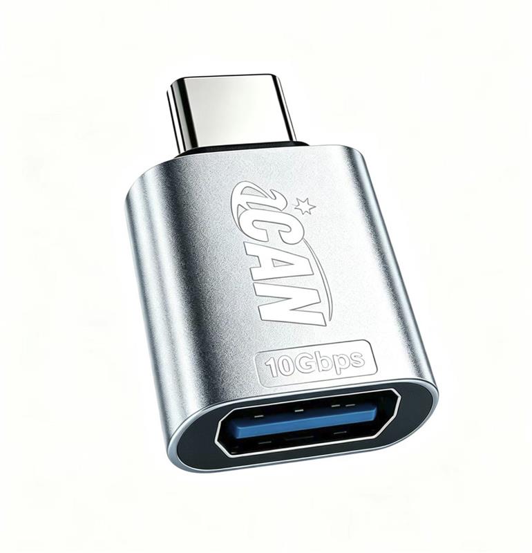 iCAN Type C to USB 3.0 Adapter, White(Open Box)