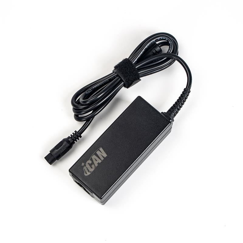 iCAN 45W Universal Laptop Charger with 8 DC Tips(Open Box)