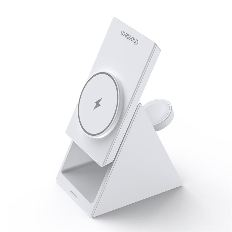 Choetech 3-in-1 15W Magnetic Rotatable Wireless Charging Stand(Open Box)