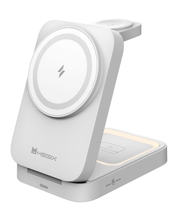 iCAN 3-in-1 15W Magnetic Foldable Wireless Charging Stand