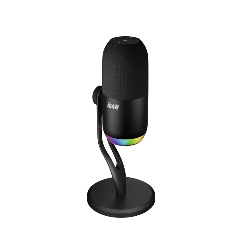 Microphone USB à condensateur de jeu iCAN MK-03X