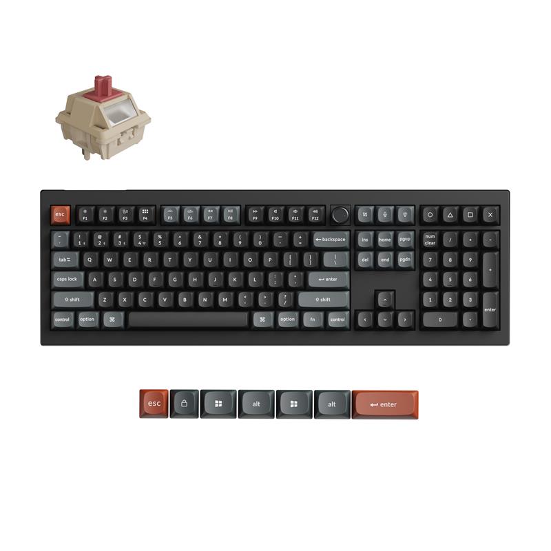 Keychron V6 Ultra Pleine grandeur Clavier Interrupteurs linéaires(Open Box)