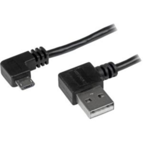 STARTECH Micro-USB Cable with Right-Angled Connectors - 3 ft.