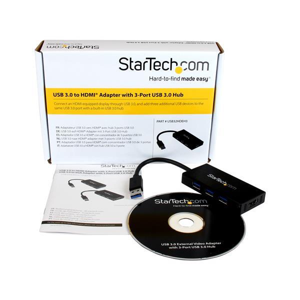 StarTech USB to HDMI External Multi Monitor Graphics Adapter