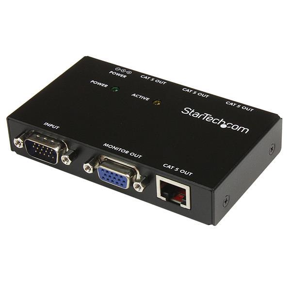 StarTech 4 Port VGA Over CAT5 Video Extender - 450ft (150m) (ST1214T)